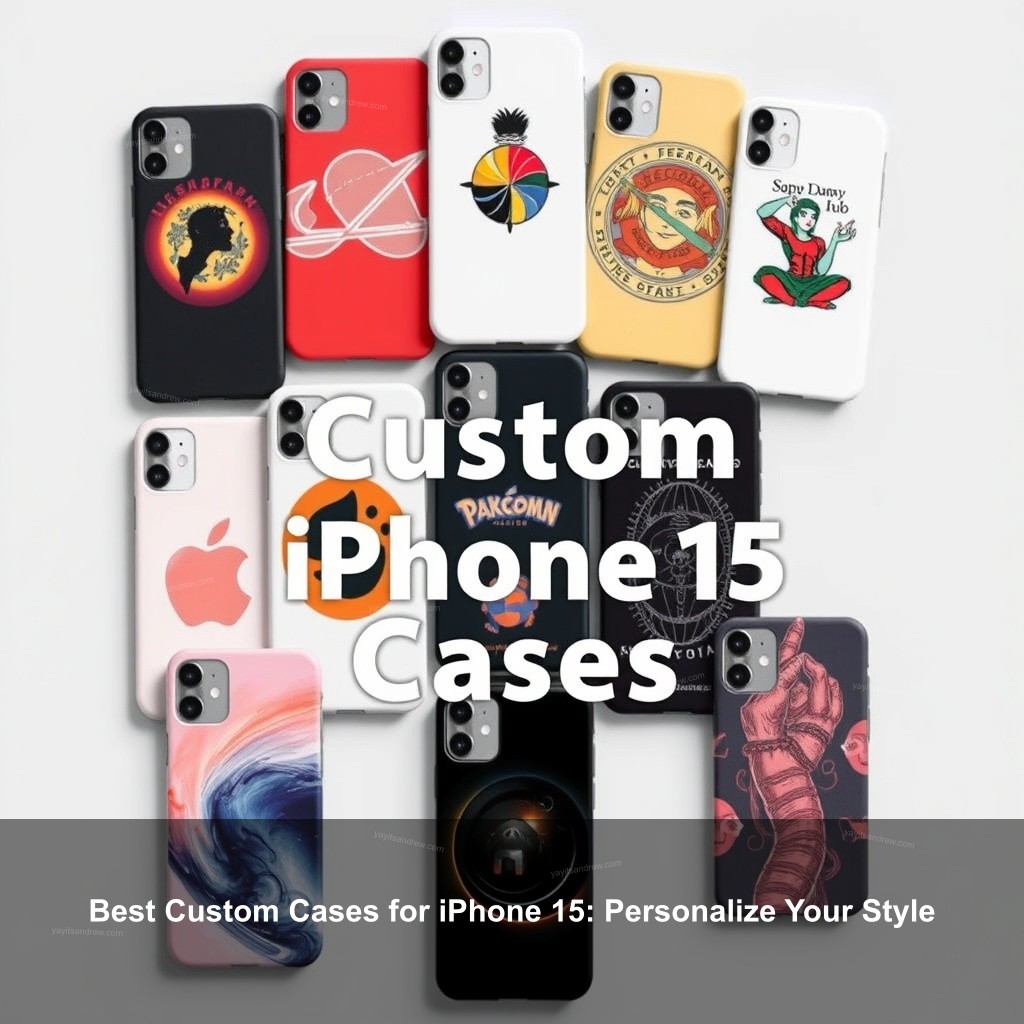 Best Custom Cases for iPhone 15: Personalize Your Style