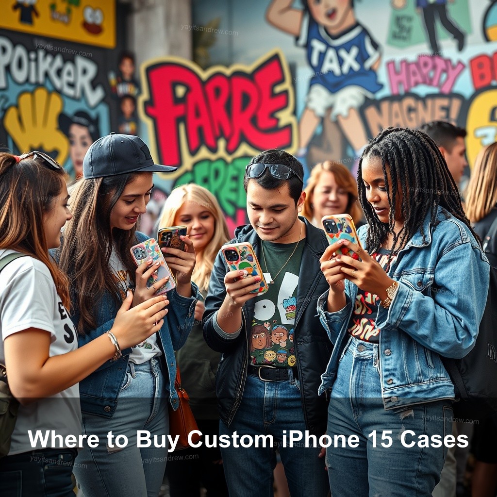 Where to Buy Custom iPhone 15 Cases