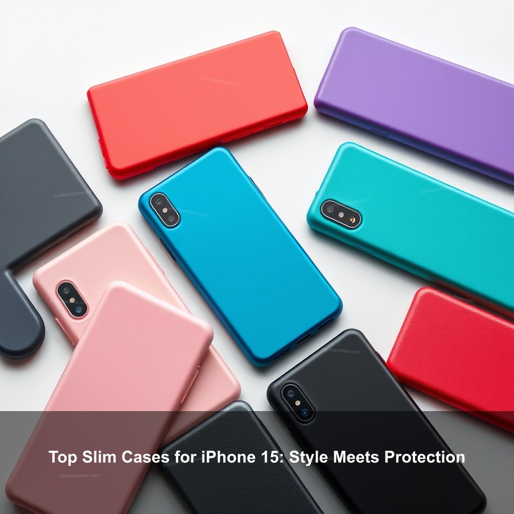 Top Slim Cases for iPhone 15: Style Meets Protection